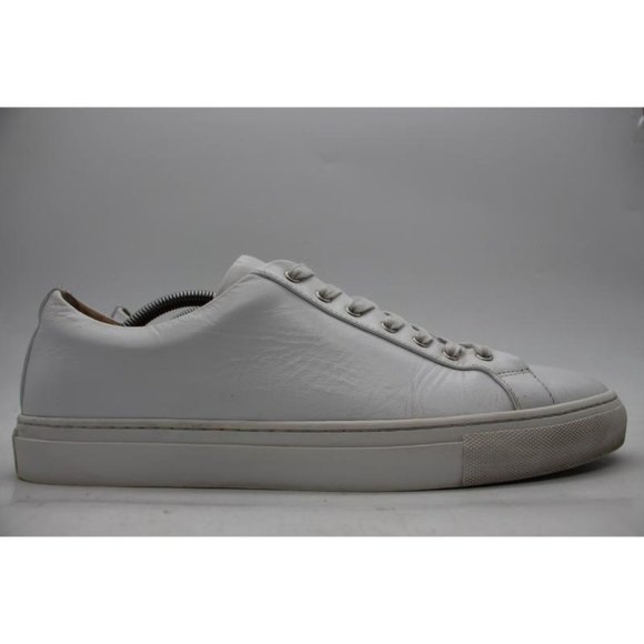 Thursday Boot Company Other - Thursday Everyday Shoes Men's Size 13 White Leather Low Top Sneakers